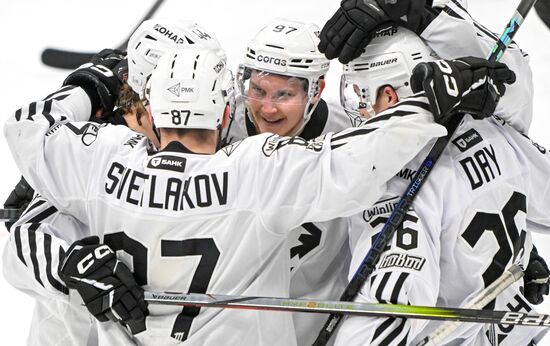 Хоккей. КХЛ. "Динамо" (Москва) - "Трактор" (Челябинск)