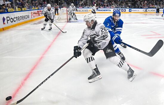Хоккей. КХЛ. "Динамо" (Москва) - "Трактор" (Челябинск)