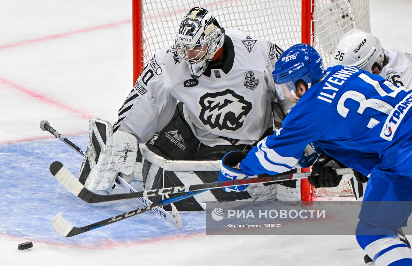 Хоккей. КХЛ. "Динамо" (Москва) - "Трактор" (Челябинск)