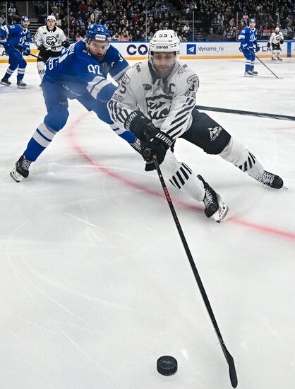 Хоккей. КХЛ. "Динамо" (Москва) - "Трактор" (Челябинск)