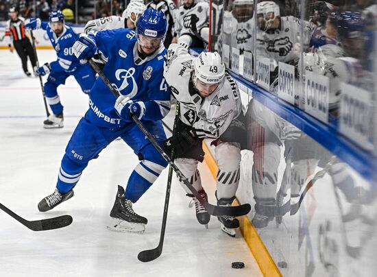 Хоккей. КХЛ. "Динамо" (Москва) - "Трактор" (Челябинск)