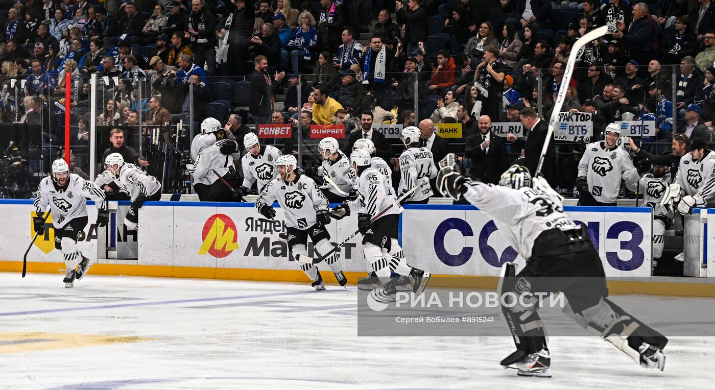 Хоккей. КХЛ. "Динамо" (Москва) - "Трактор" (Челябинск)