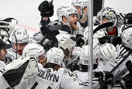 Хоккей. КХЛ. "Динамо" (Москва) - "Трактор" (Челябинск)