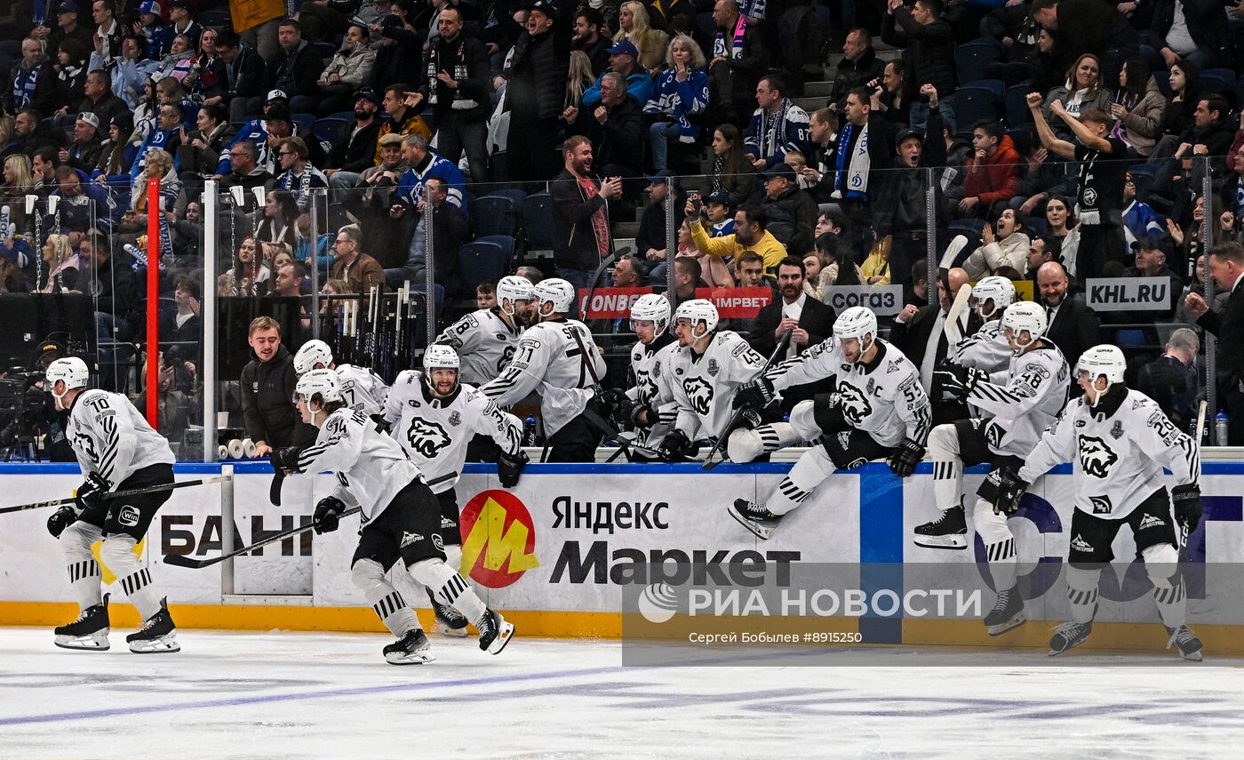 Хоккей. КХЛ. "Динамо" (Москва) - "Трактор" (Челябинск)