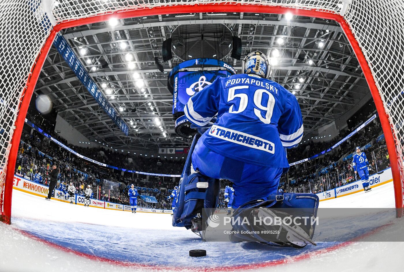 Хоккей. КХЛ. "Динамо" (Москва) - "Трактор" (Челябинск)