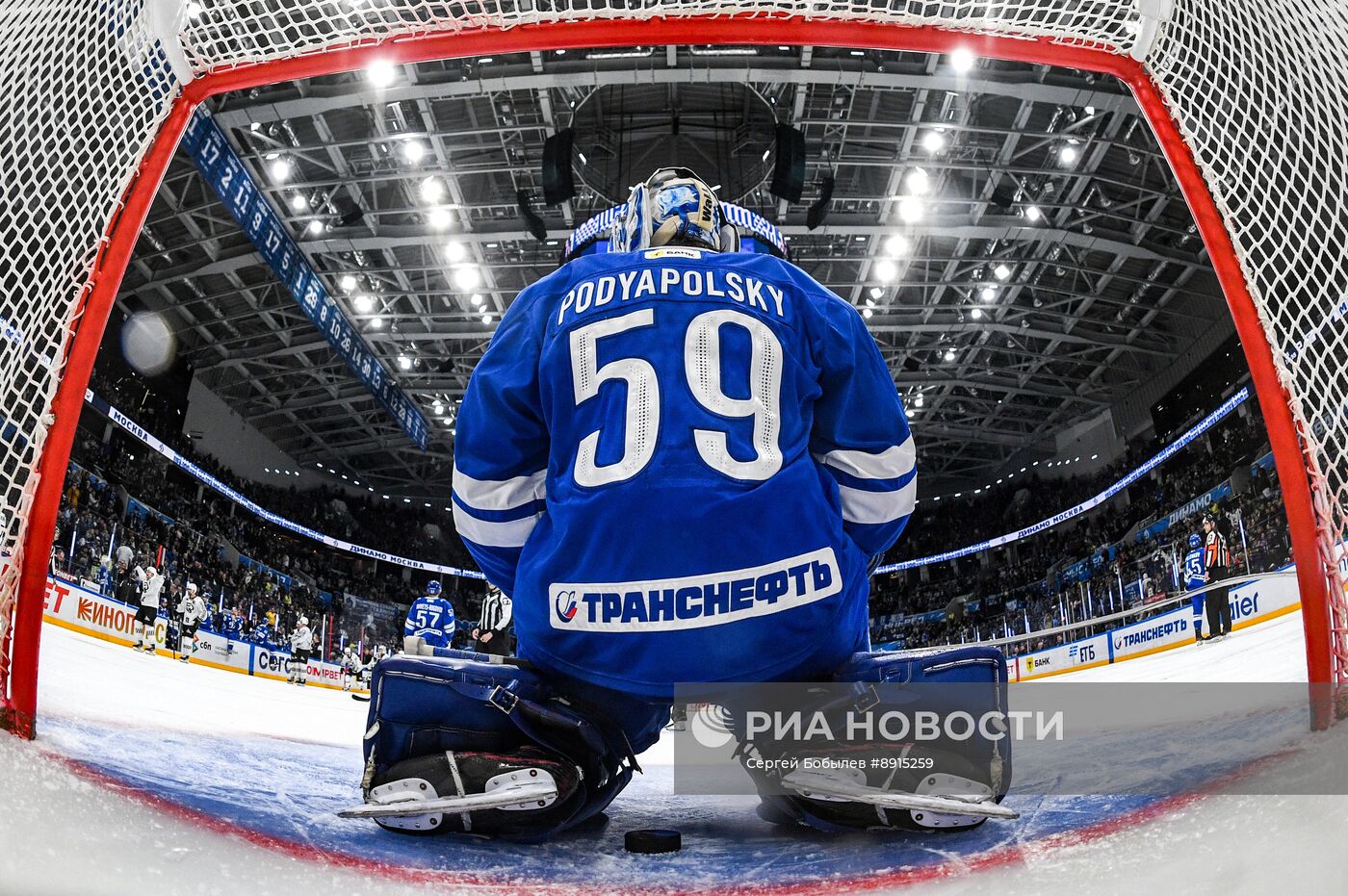 Хоккей. КХЛ. "Динамо" (Москва) - "Трактор" (Челябинск)