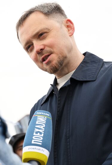 Конный церемониал всадников Кремлевской школы верховой езды