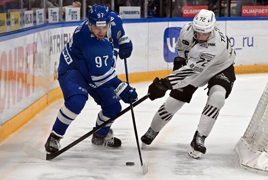 Хоккей. КХЛ. "Динамо М" (Москва) - "Трактор" (Челябинск) 