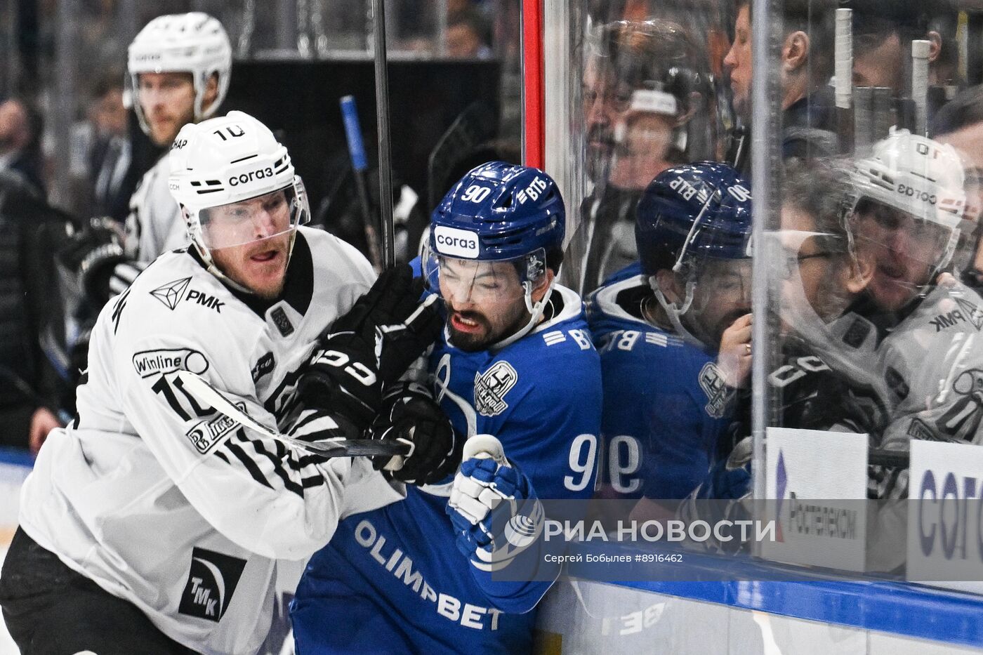 Хоккей. КХЛ. "Динамо М" (Москва) - "Трактор" (Челябинск) 