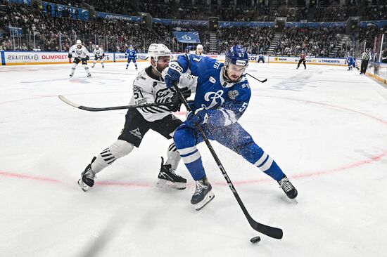 Хоккей. КХЛ. "Динамо М" (Москва) - "Трактор" (Челябинск) 