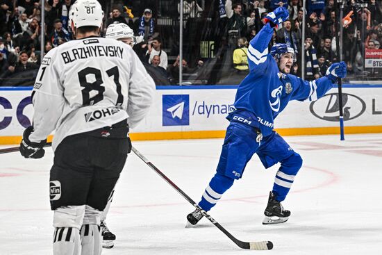 Хоккей. КХЛ. "Динамо М" (Москва) - "Трактор" (Челябинск) 