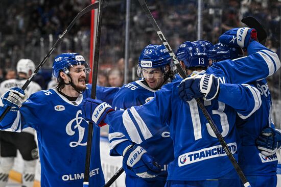 Хоккей. КХЛ. "Динамо М" (Москва) - "Трактор" (Челябинск) 