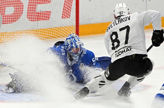 Хоккей. КХЛ. "Динамо М" (Москва) - "Трактор" (Челябинск) 