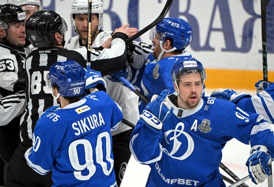 Хоккей. КХЛ. "Динамо М" (Москва) - "Трактор" (Челябинск) 