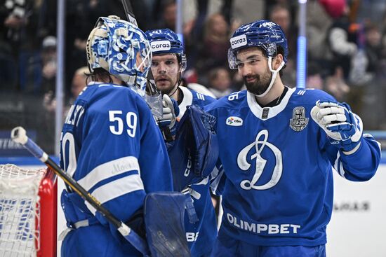 Хоккей. КХЛ. "Динамо М" (Москва) - "Трактор" (Челябинск) 