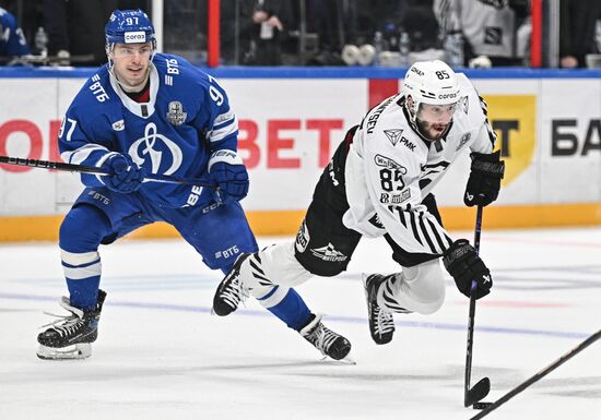 Хоккей. КХЛ. "Динамо М" (Москва) - "Трактор" (Челябинск) 