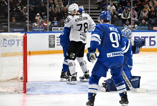 Хоккей. КХЛ. "Динамо М" (Москва) - "Трактор" (Челябинск) 