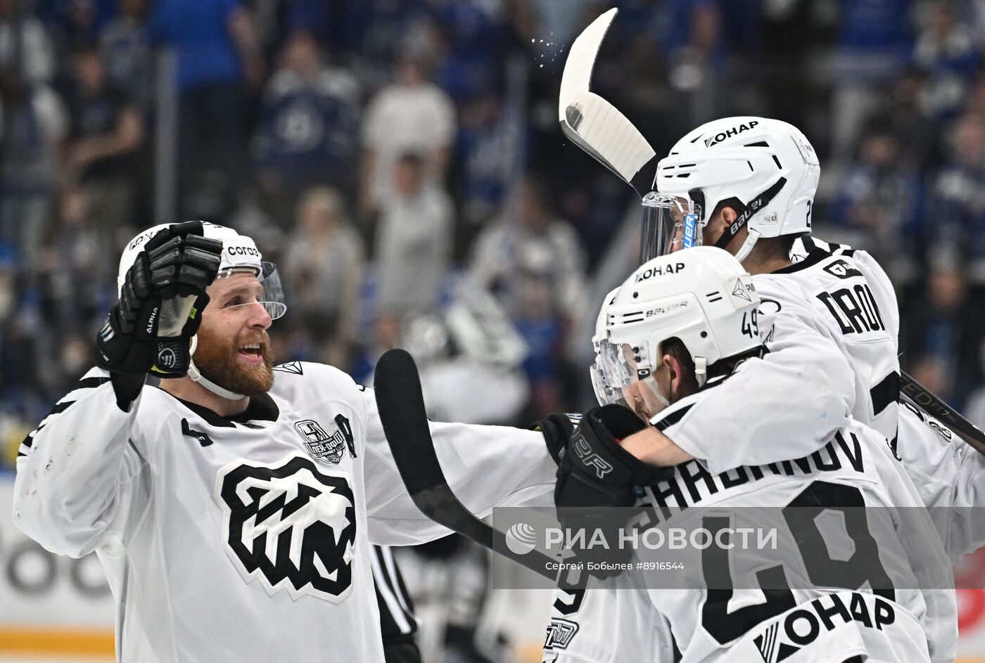 Хоккей. КХЛ. "Динамо М" (Москва) - "Трактор" (Челябинск) 