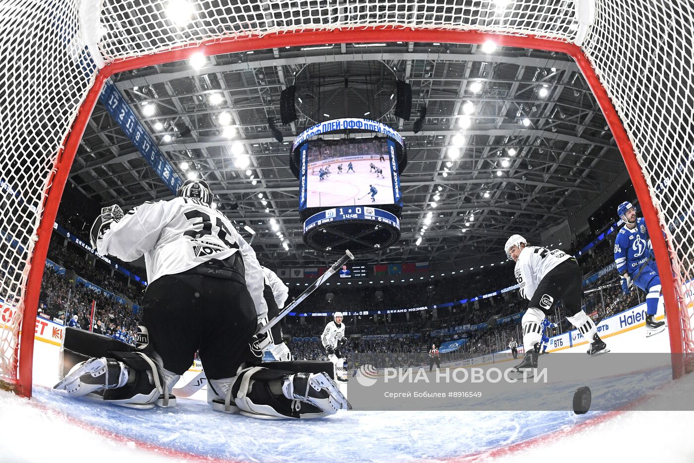 Хоккей. КХЛ. "Динамо М" (Москва) - "Трактор" (Челябинск) 