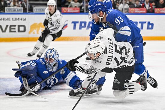 Хоккей. КХЛ. "Динамо М" (Москва) - "Трактор" (Челябинск) 