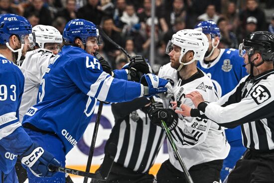 Хоккей. КХЛ. "Динамо М" (Москва) - "Трактор" (Челябинск) 