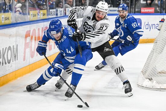 Хоккей. КХЛ. "Динамо М" (Москва) - "Трактор" (Челябинск) 