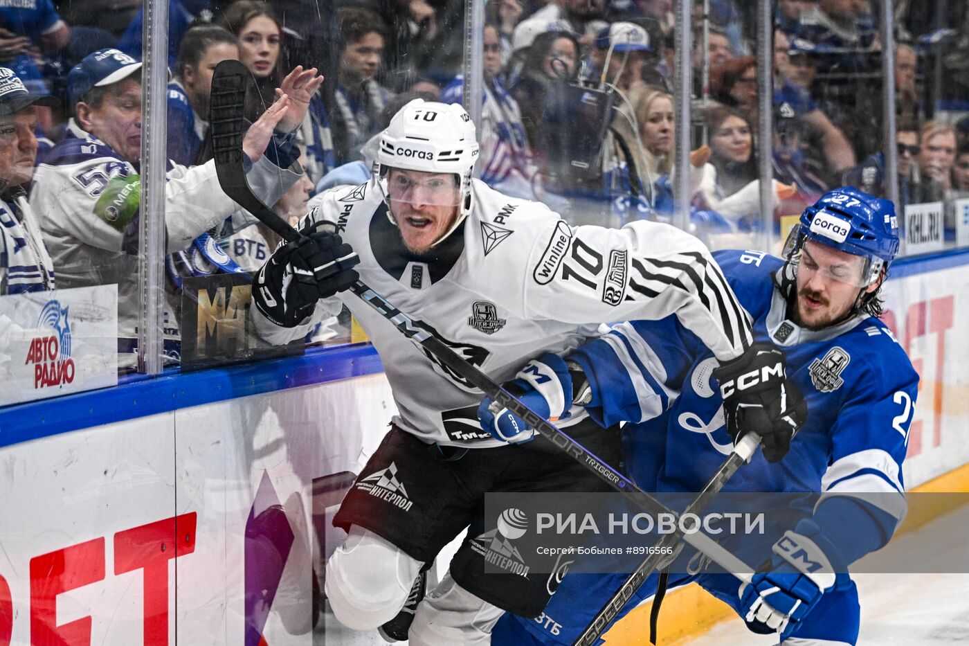 Хоккей. КХЛ. "Динамо М" (Москва) - "Трактор" (Челябинск) 