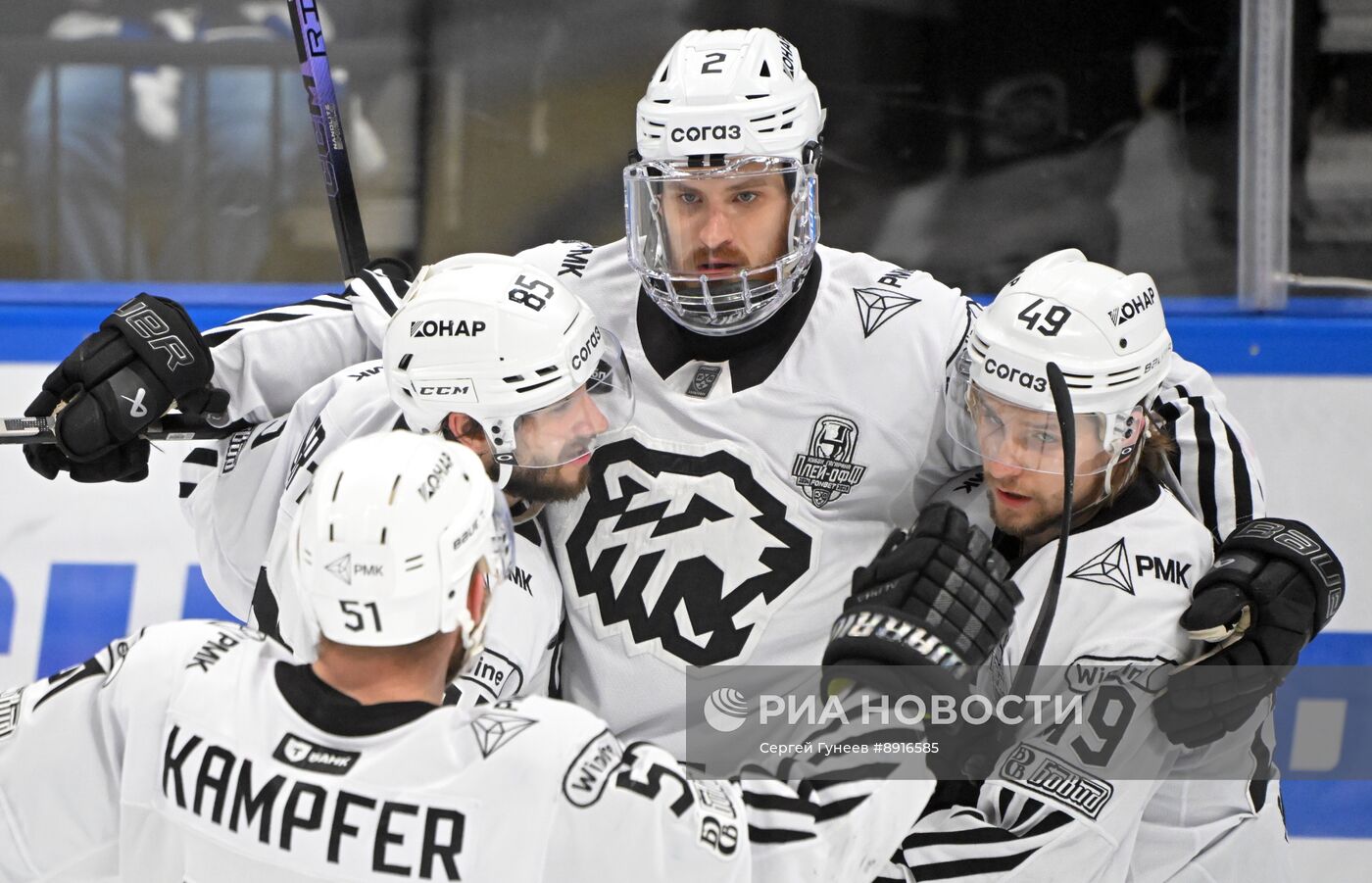 Хоккей. КХЛ. "Динамо М" (Москва) - "Трактор" (Челябинск)