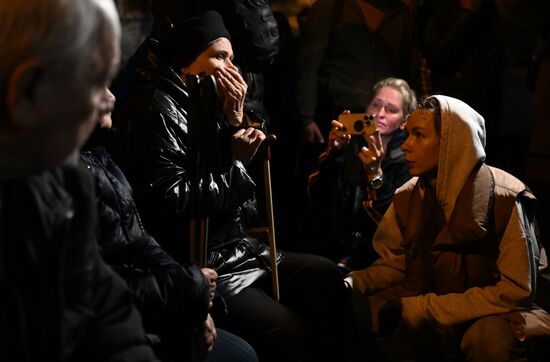 Пожар на улице Генерала Тюленева в Москве