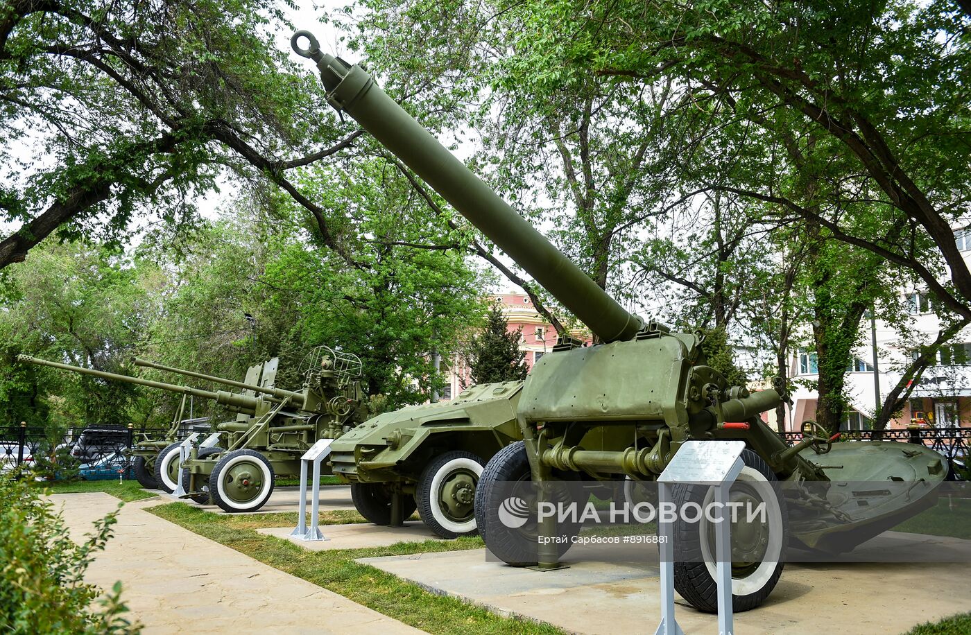 Открытие музея военной техники в Казахстане