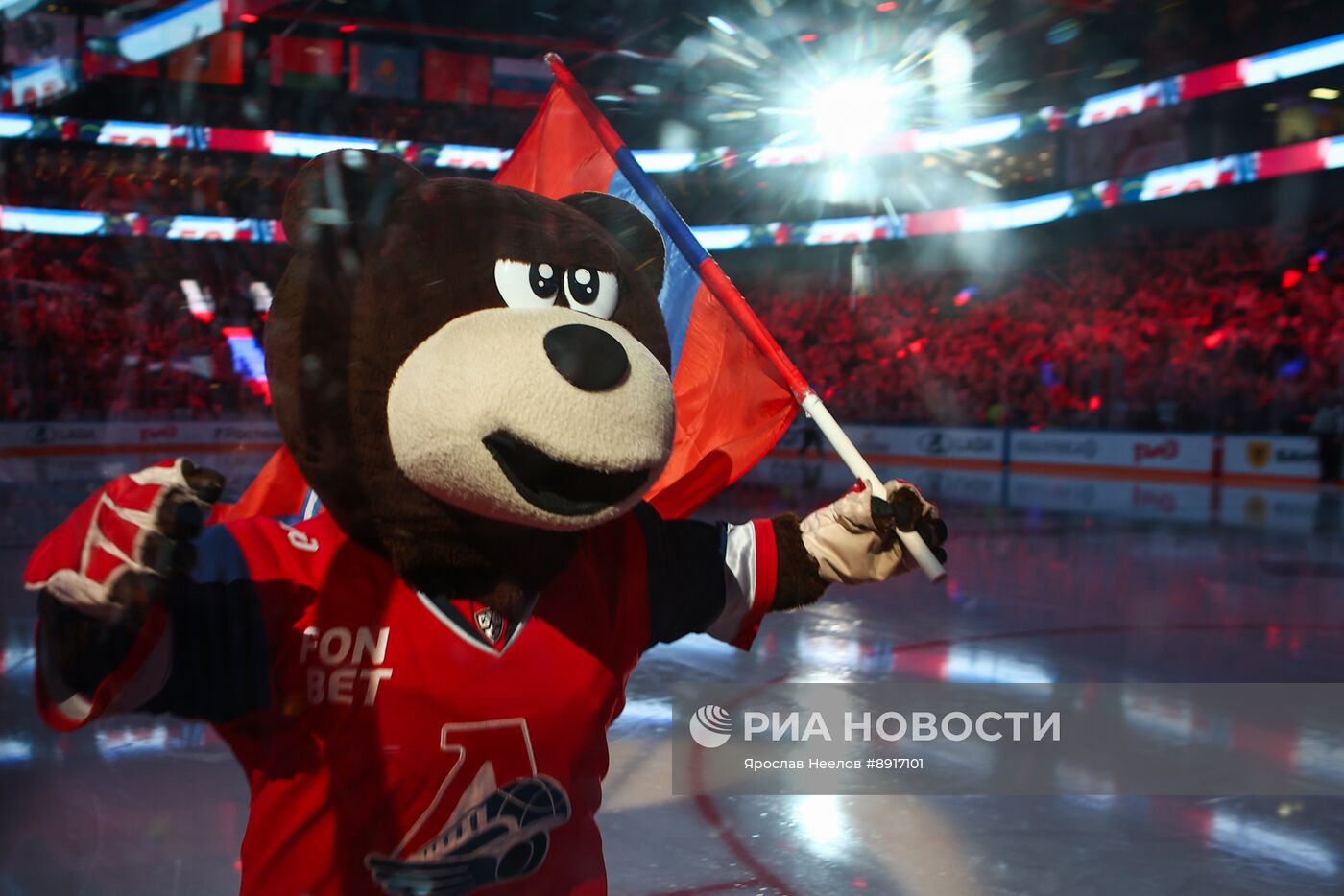 Хоккей. КХЛ. "Локомотив" (Ярославль) - "Салават Юлаев" (Уфа)