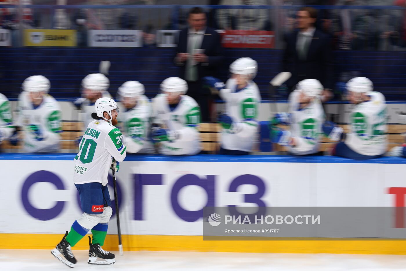 Хоккей. КХЛ. "Локомотив" (Ярославль) - "Салават Юлаев" (Уфа)