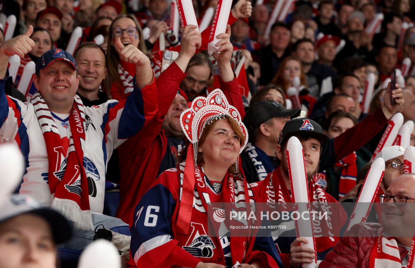 Хоккей. КХЛ. "Локомотив" (Ярославль) - "Салават Юлаев" (Уфа)