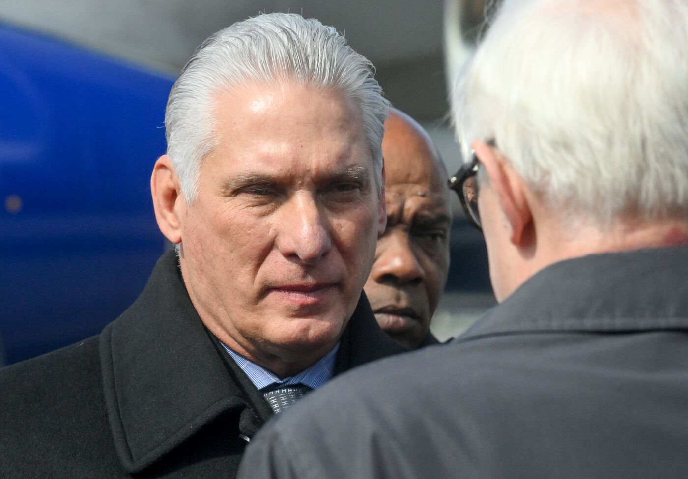 Прилет президента Кубы Мигеля Диас Канель Бермудеса в Москву для участия в праздновании 80-летия Победы