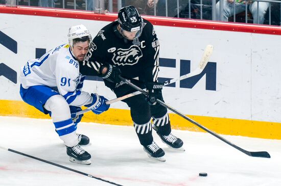 Хоккей. КХЛ. "Трактор" (Челябинск) - "Динамо" (Москва) 