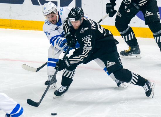 Хоккей. КХЛ. "Трактор" (Челябинск) - "Динамо" (Москва) 