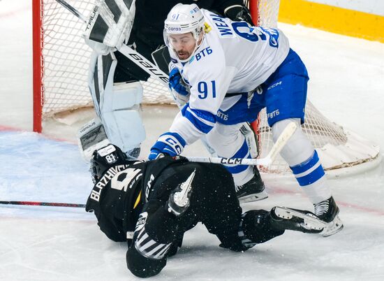 Хоккей. КХЛ. "Трактор" (Челябинск) - "Динамо" (Москва) 