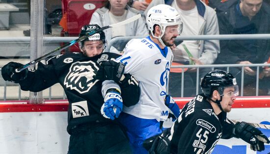 Хоккей. КХЛ. "Трактор" (Челябинск) - "Динамо" (Москва) 