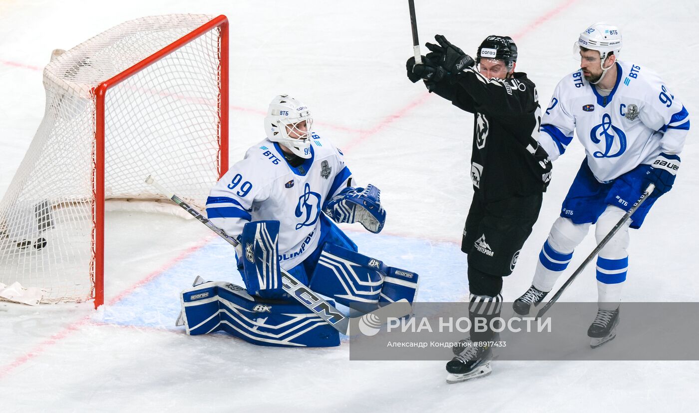 Хоккей. КХЛ. "Трактор" (Челябинск) - "Динамо" (Москва) 