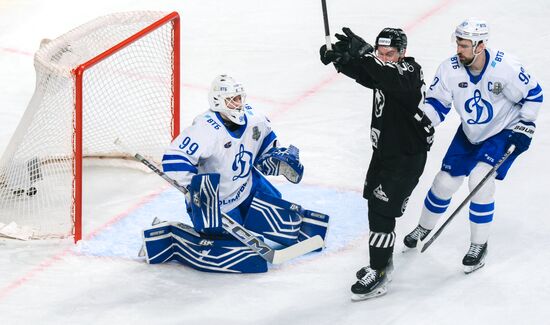 Хоккей. КХЛ. "Трактор" (Челябинск) - "Динамо" (Москва) 