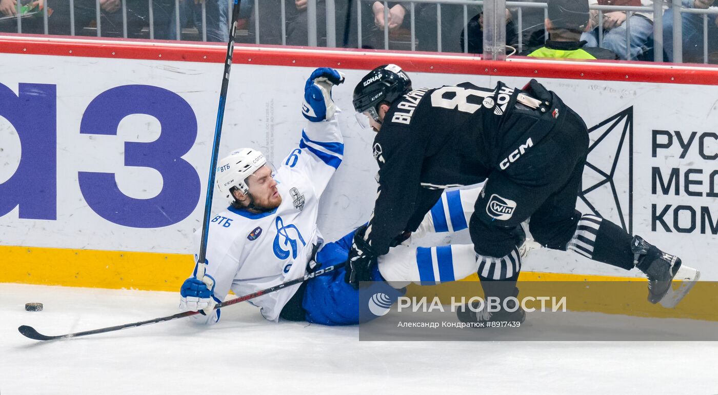 Хоккей. КХЛ. "Трактор" (Челябинск) - "Динамо" (Москва) 