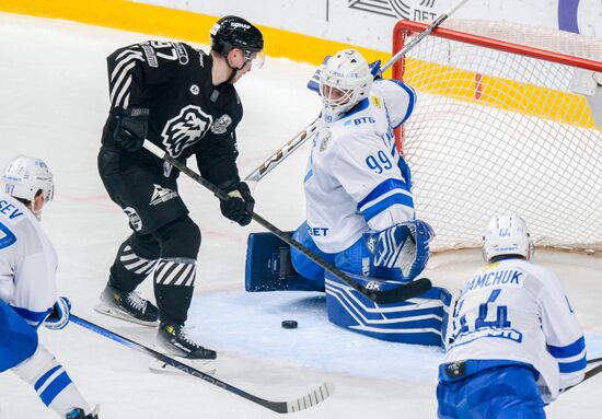 Хоккей. КХЛ. "Трактор" (Челябинск) - "Динамо" (Москва) 