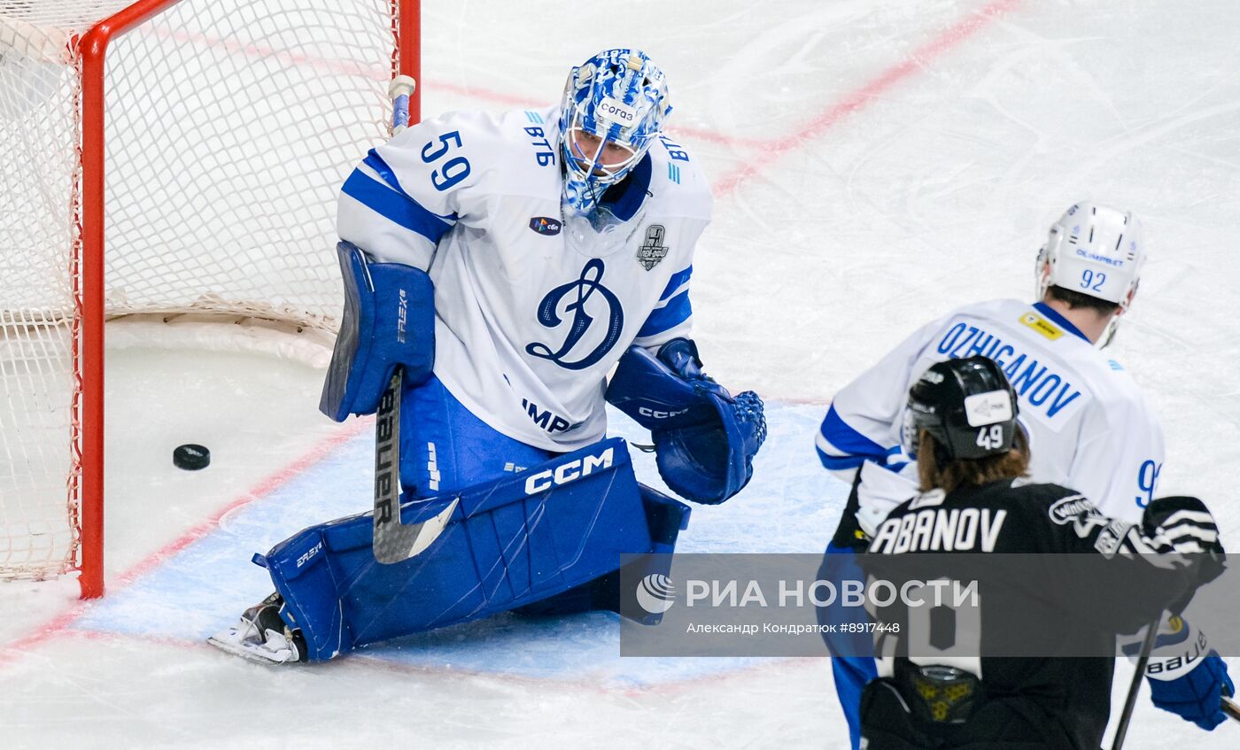 Хоккей. КХЛ. "Трактор" (Челябинск) - "Динамо" (Москва) 