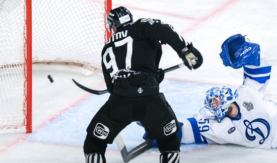 Хоккей. КХЛ. "Трактор" (Челябинск) - "Динамо" (Москва) 