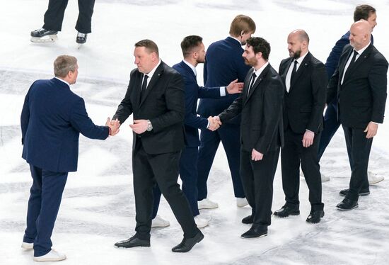 Хоккей. КХЛ. "Трактор" (Челябинск) - "Динамо" (Москва) 