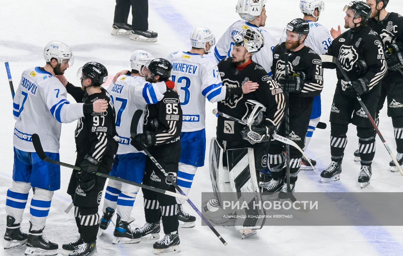 Хоккей. КХЛ. "Трактор" (Челябинск) - "Динамо" (Москва) 