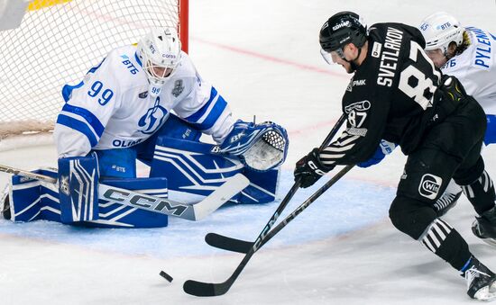 Хоккей. КХЛ. "Трактор" (Челябинск) - "Динамо" (Москва) 