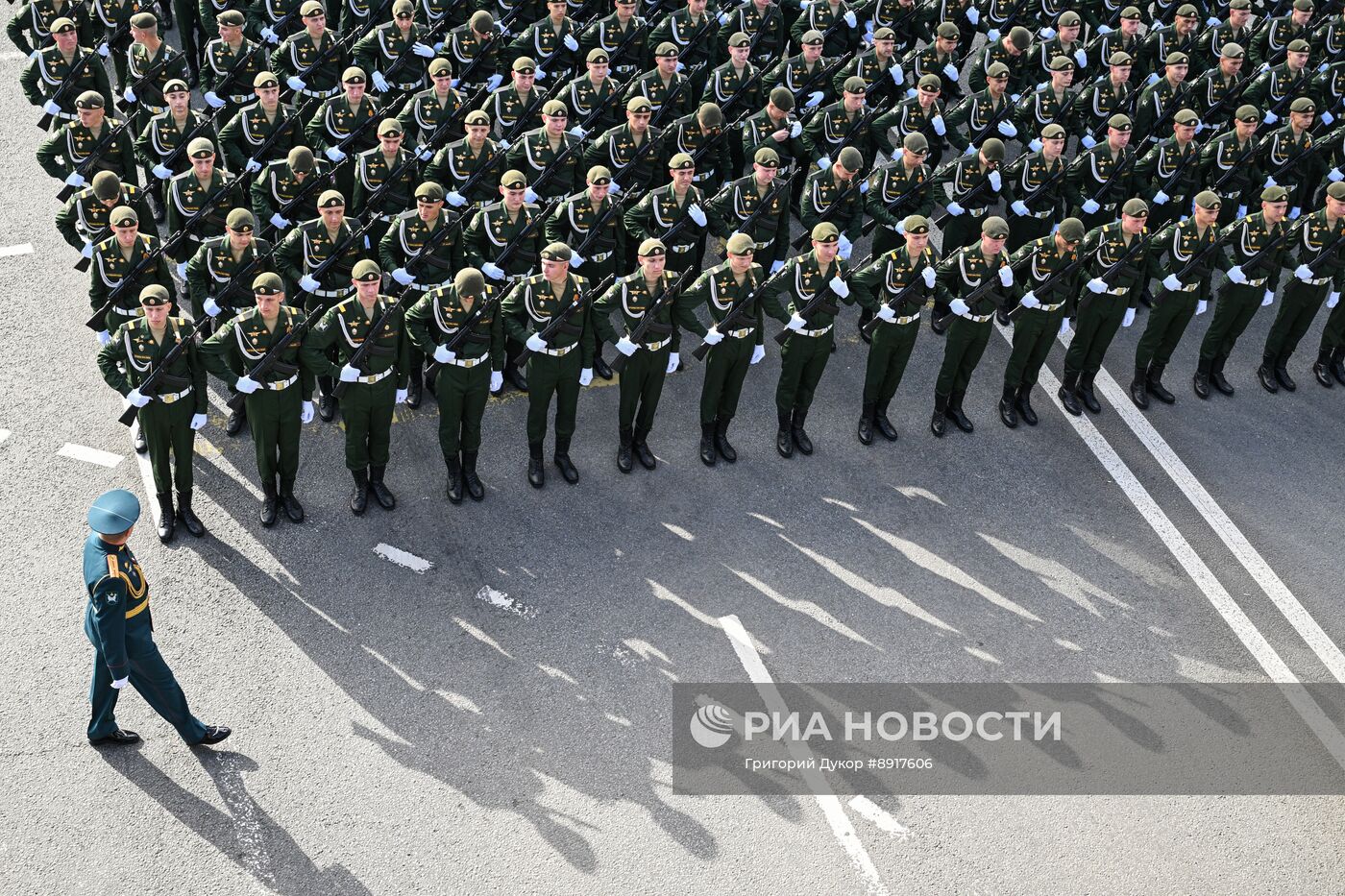 Генеральная репетиция военного парада к 80-летию Победы в Великой Отечественной войне