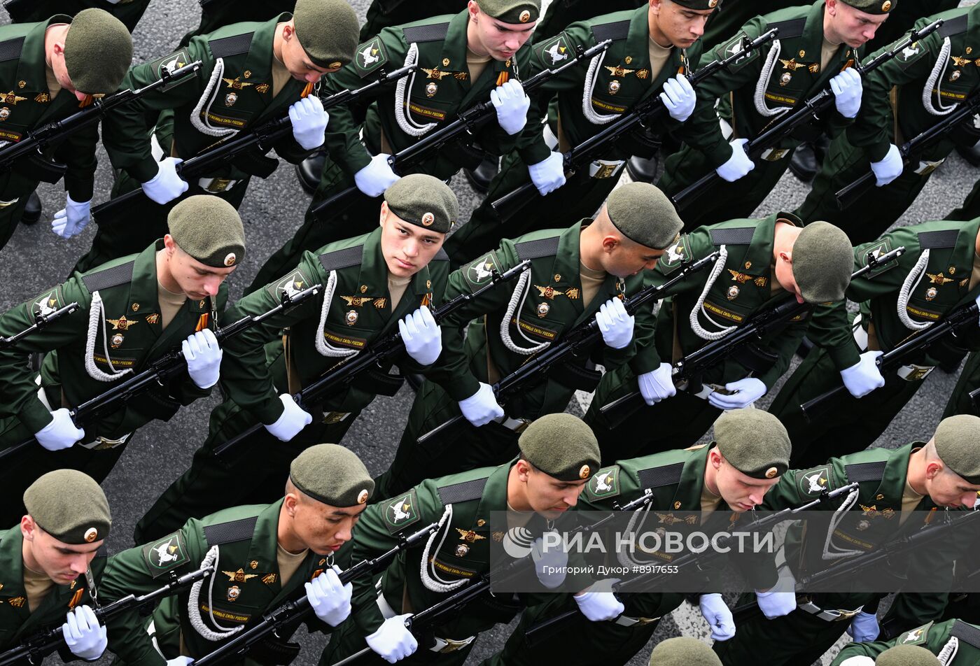 Генеральная репетиция военного парада к 80-летию Победы в Великой Отечественной войне