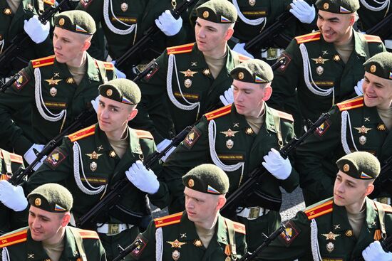 Генеральная репетиция военного парада к 80-летию Победы в Великой Отечественной войне